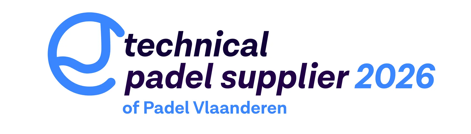 Technical Padel Supplier 2026 - Aanbevolen door Padel Vlaanderen